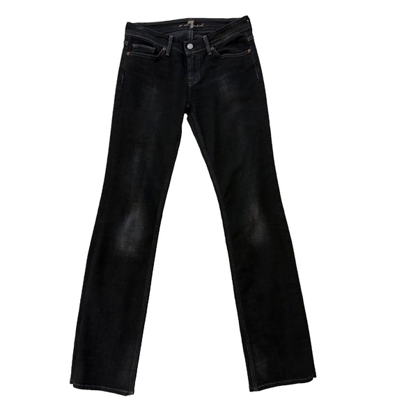 7 For All Mankind Dark Wash Jeans Size 26 - Picture 1 of 5